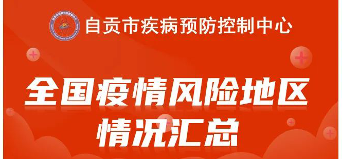 自贡疾控：全国本土新增1228+5685，现有55个高风险485个中风险区